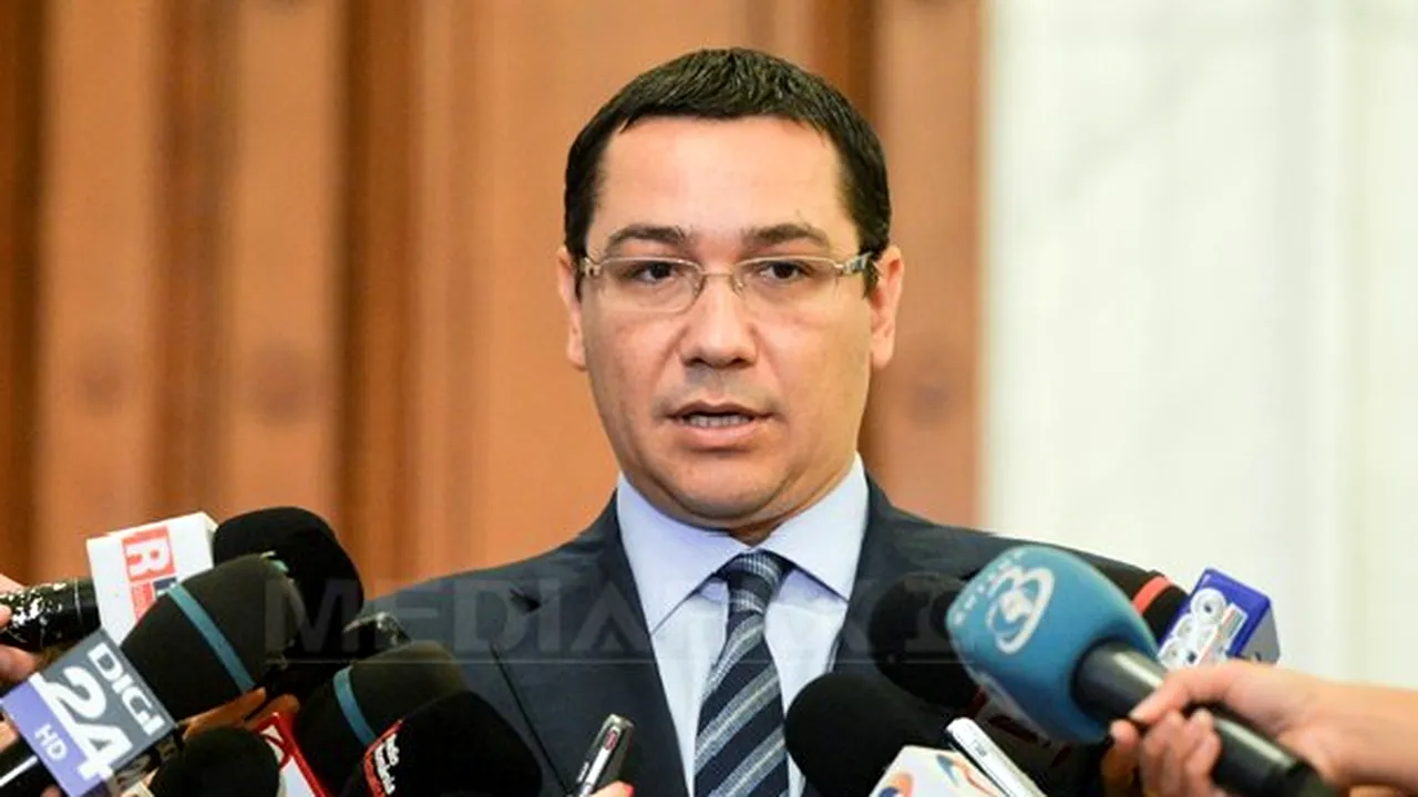 Ponta: Am vrut să fiu şi eu audiat în dosarul referendumului. Papici a zis că îl vrea doar pe Dragnea