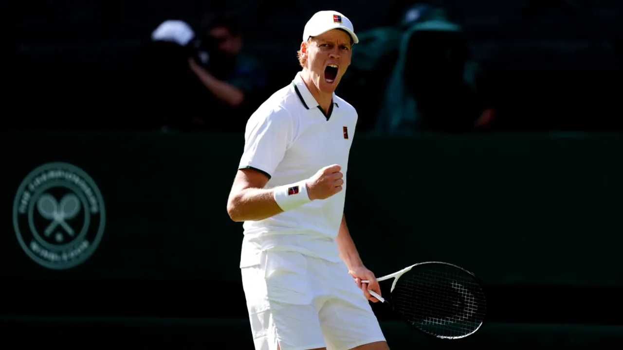 Sinner debutează cu victorie în cinci seturi la Wimbledon 2026, după un meci complicat cu Kecmanovic. Liderul mondial, condus cu 2-1 la seturi