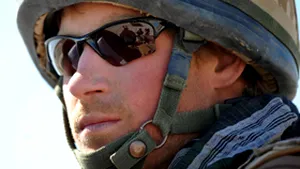 Prinţul Harry la întoarcerea din Afganistan: 