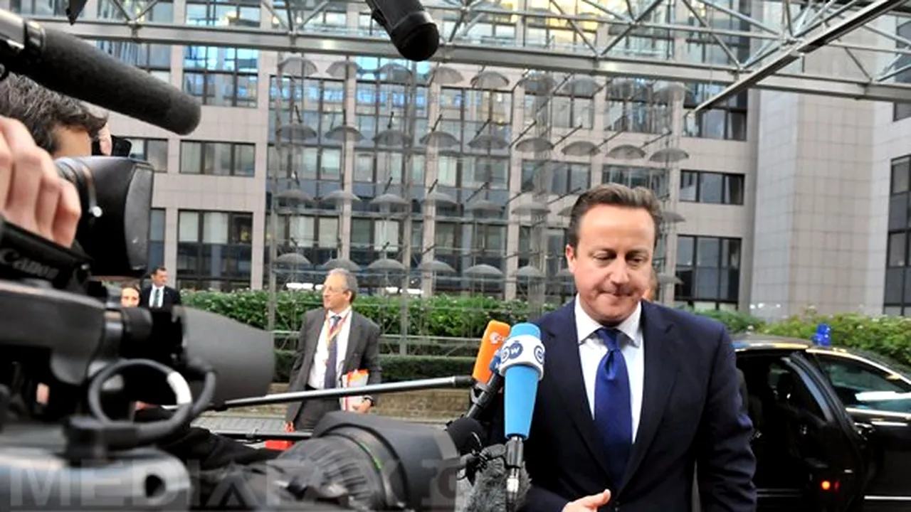 David Cameron: Marea Britanie nu a fost izolată la summitul UE