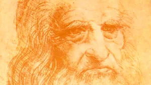 Un fragment dintr-un manuscris atribuit lui Leonardo da Vinci, descoperit în Franţa