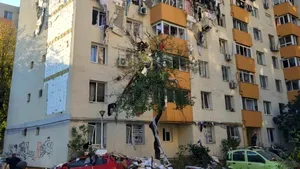Jandarmeria, structurile MAI și autoritățile locale rămân la locul exploziei în timpul nopții