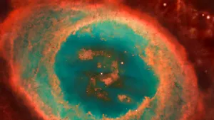 IMAGINE CELESTĂ: Nebuloasa Inel, într-o altă viziune