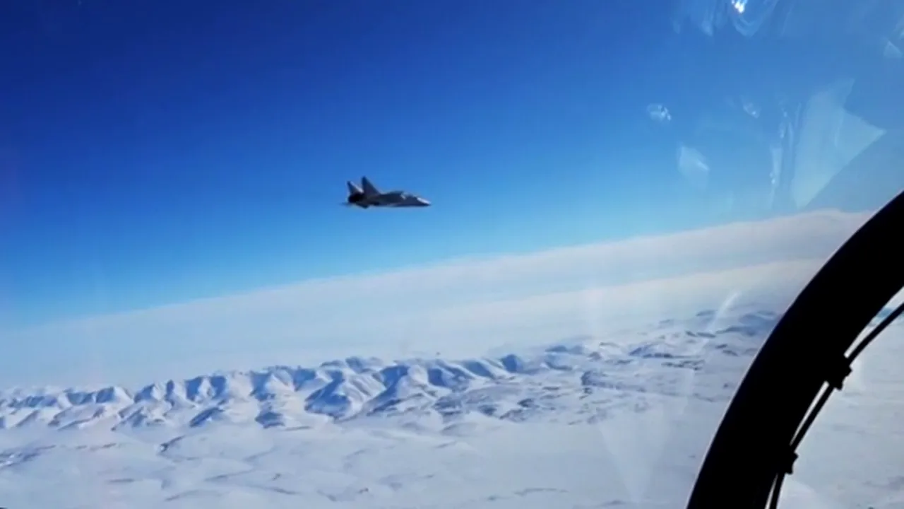 Incident aerian ruso-american în zona arctică 