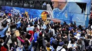 Montevideo s-a oprit pentru a-şi sărbători noii eroi