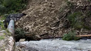 Suceava: Alunecări de teren în comuna Brodina