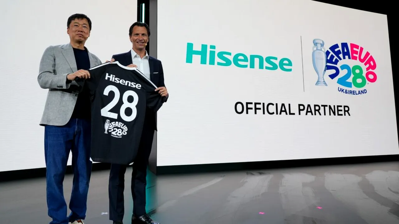 Hisense prezintă la IFA 2026 viitorul casei inteligente bazate pe AI și anunță un nou parteneriat pentru UEFA EURO 2028™