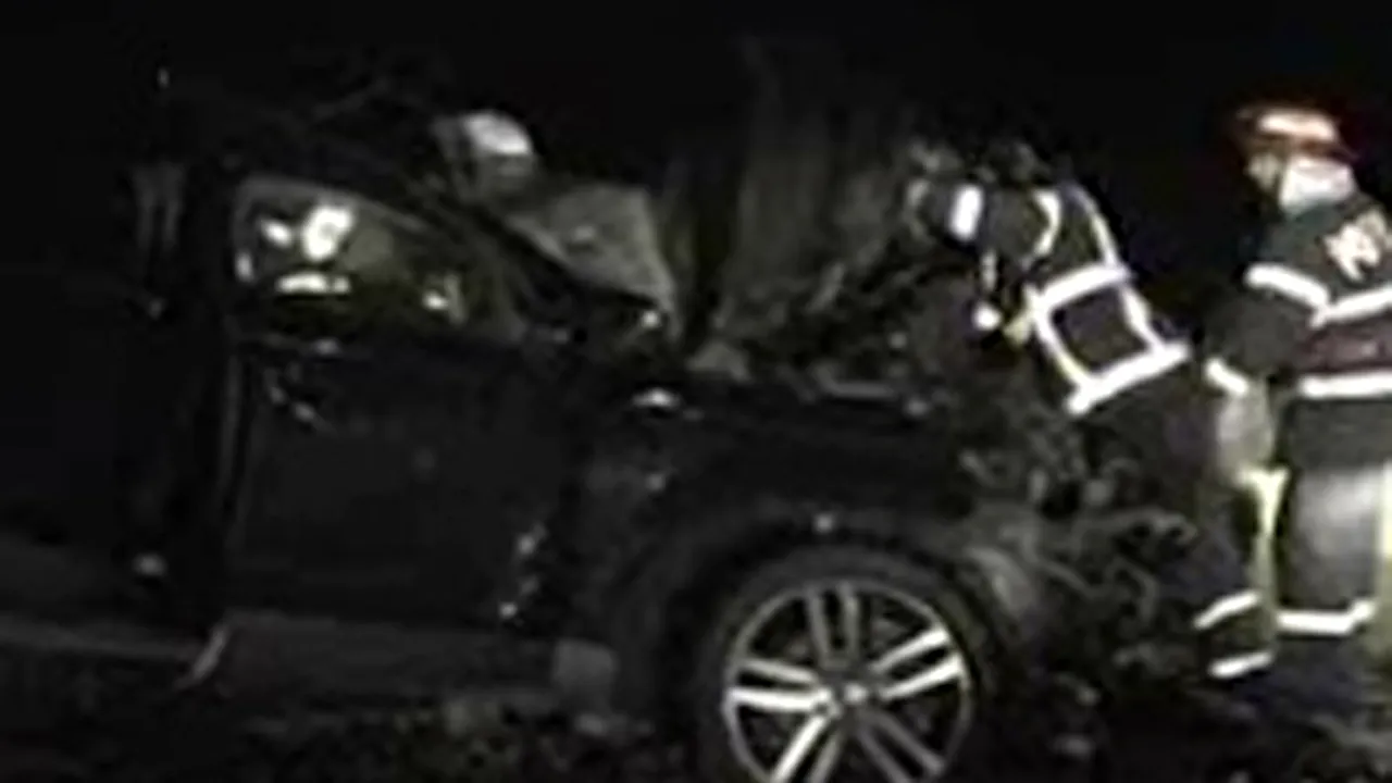 Trei morţi şi un rănit într-un accident petrecut pe DN 1 (Video)