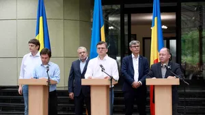 Prima reuniune trilaterală a miniştrilor afacerilor externe din România, Ucraina şi Moldova a avut loc la Odesa