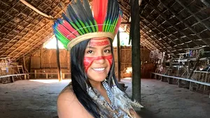 VIDEO Maira Gomez Godinho, TikTok-eriţa din Amazon care încântă milioane de fani