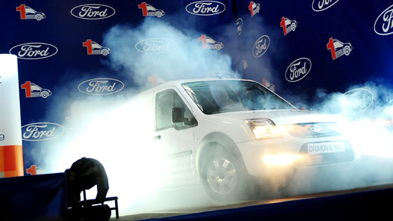 Primul transport de maşini Ford Transit Connect asamblate la Craiova a fost livrat dealerilor români