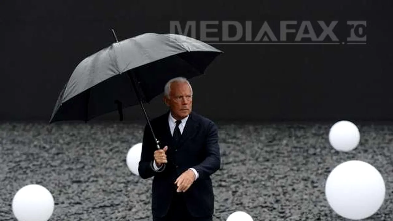 Povestea succesului lui Giorgio Armani: Arătam bine în tinereţe
