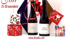 Pregăteşte-te de Black Friday! Până la 30% reducere la toate vinurile + Transport gratuit