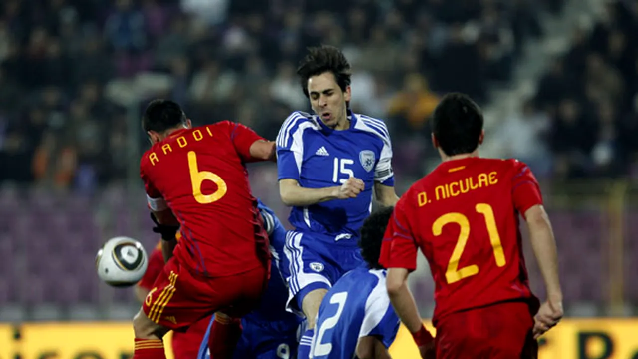 România a pierdut, cu scorul de 0-2, meciul amical cu Israel - GALERIE FOTO