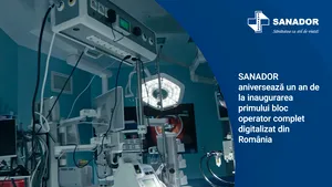 SANADOR aniversează un an de la inaugurarea primului bloc operator complet digitalizat din România, la Spitalul Clinic SANADOR, în care se efectuează intervenţii complexe din chirurgia cardiovasculară minim invazivă (P)