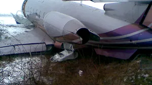 Un avion a ieşit de pe pista Aeroportului Oradea