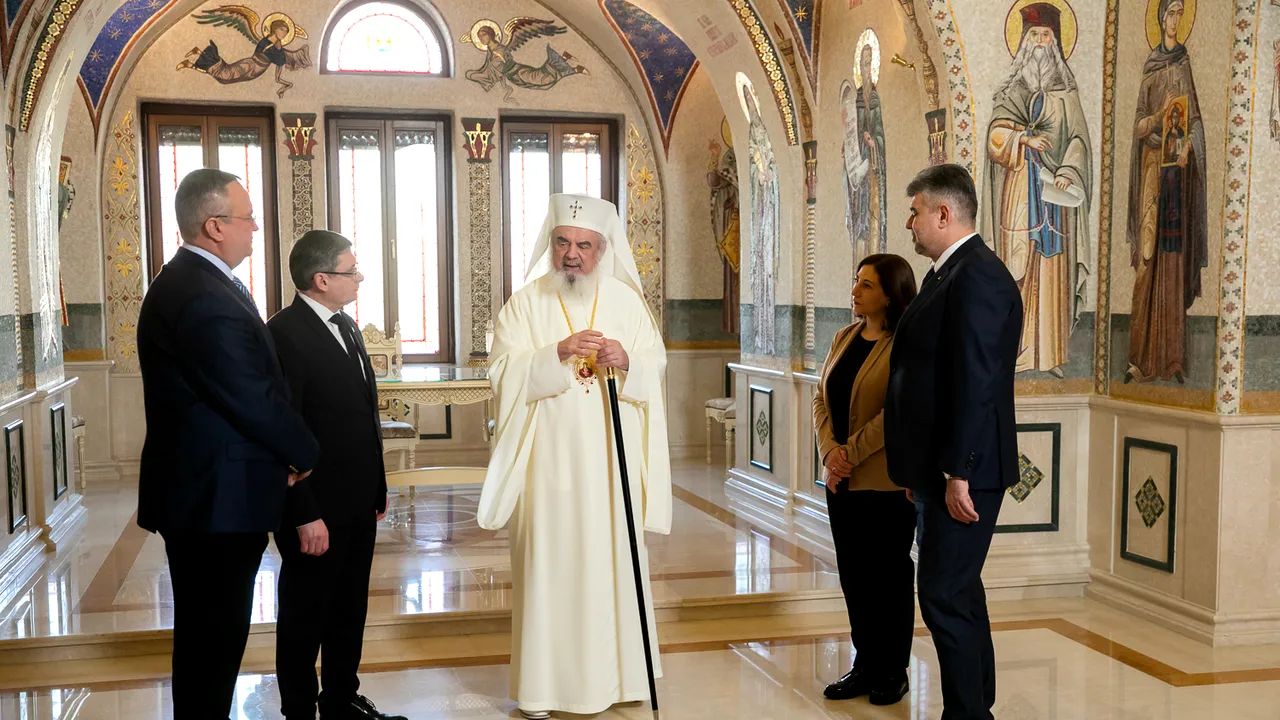 Patriarhul Daniel, discuţii cu Igor Grosu despre discriminarea Mitropoliei Basarabiei