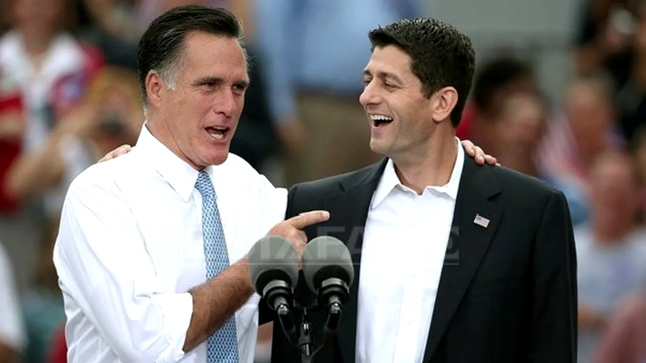 Mitt Romney GAFEAZĂ din nou: L-a prezentat pe partenerul său de cursă Paul Ryan drept 