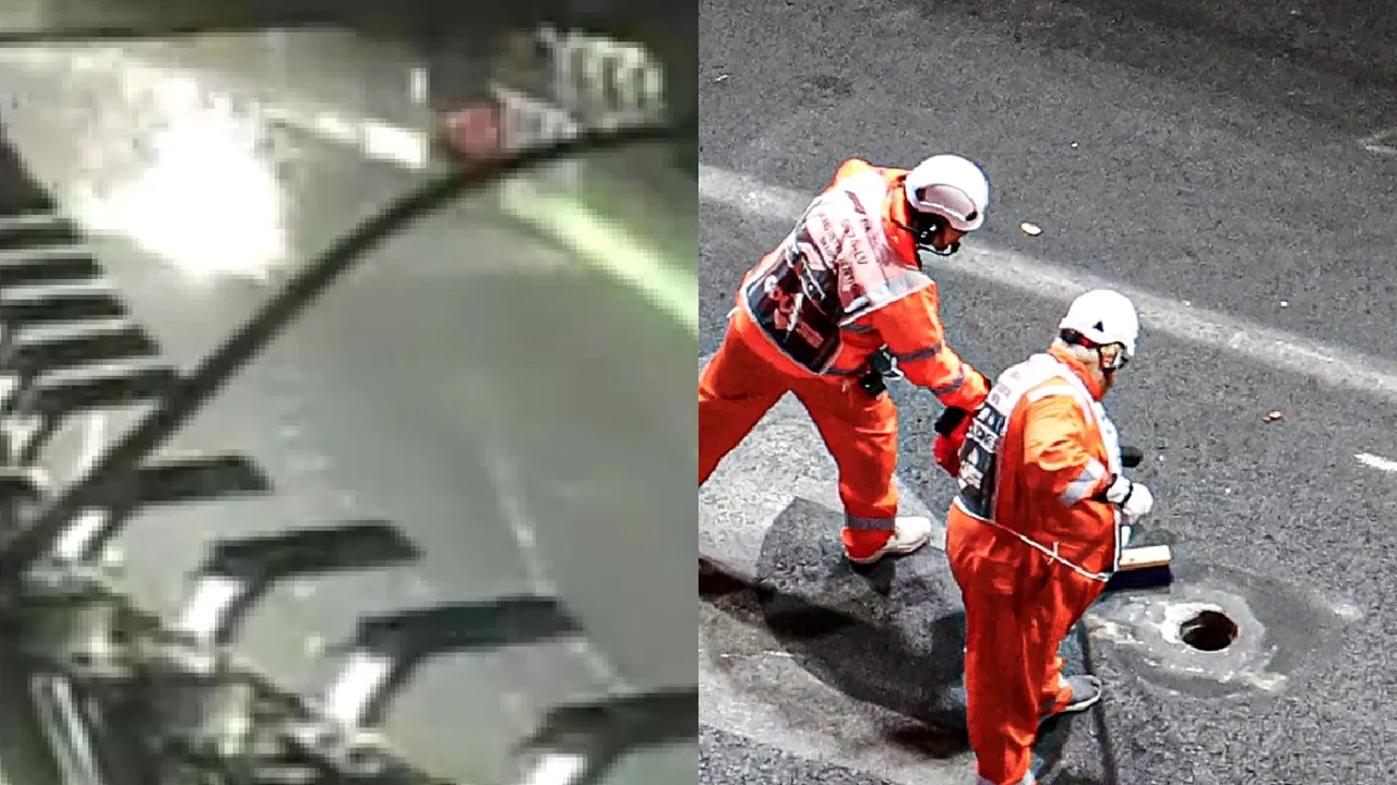 Haos total la Marelui Premiu din Las Vegas. O gură de canal a făcut praf maşina Ferrari / Sesiunea anulată după 9 minute de acţiune