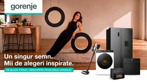 De Black Friday, descoperă produsele Gorenje