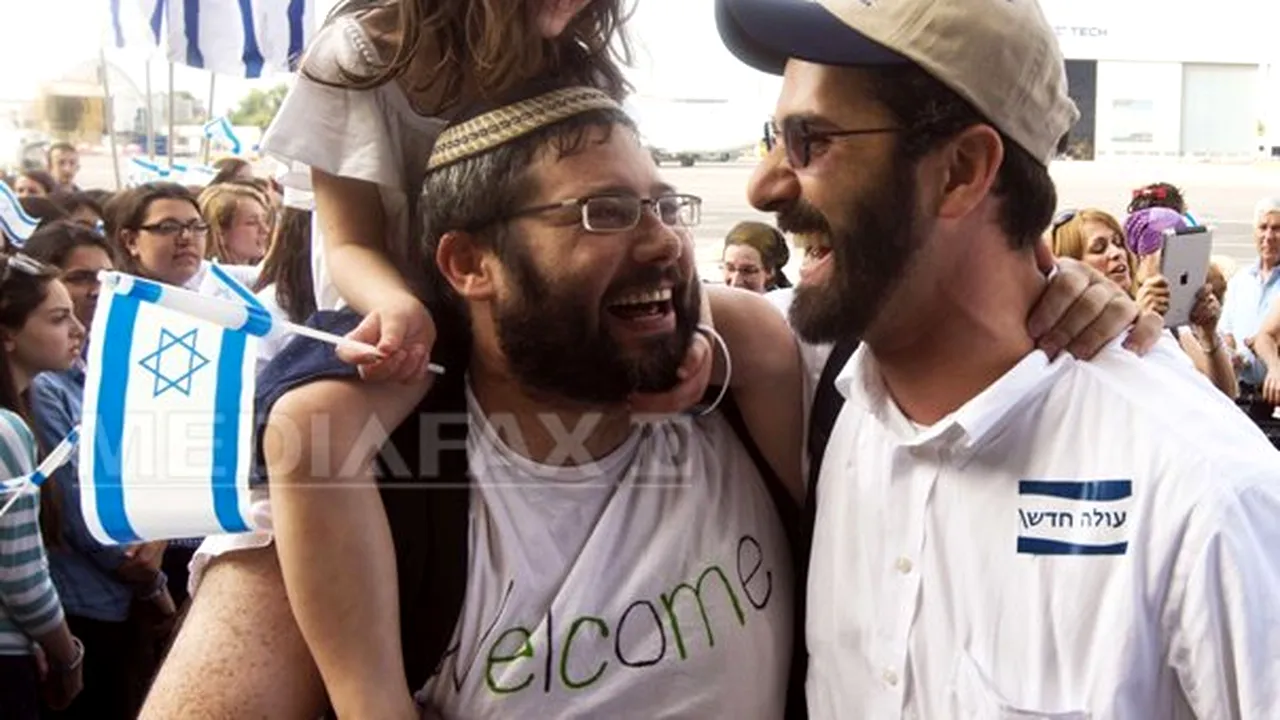 Numărul imigranţilor evrei ucraineni veniţi în Israel s-a dublat în ultimele luni