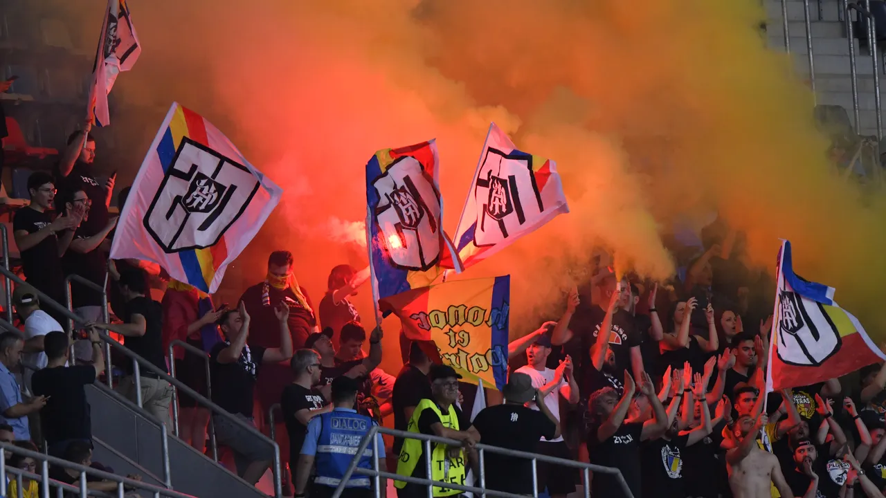 Incident la meciul România U21 - Ucraina U21: altercaţie între stewarzi şi suporteri