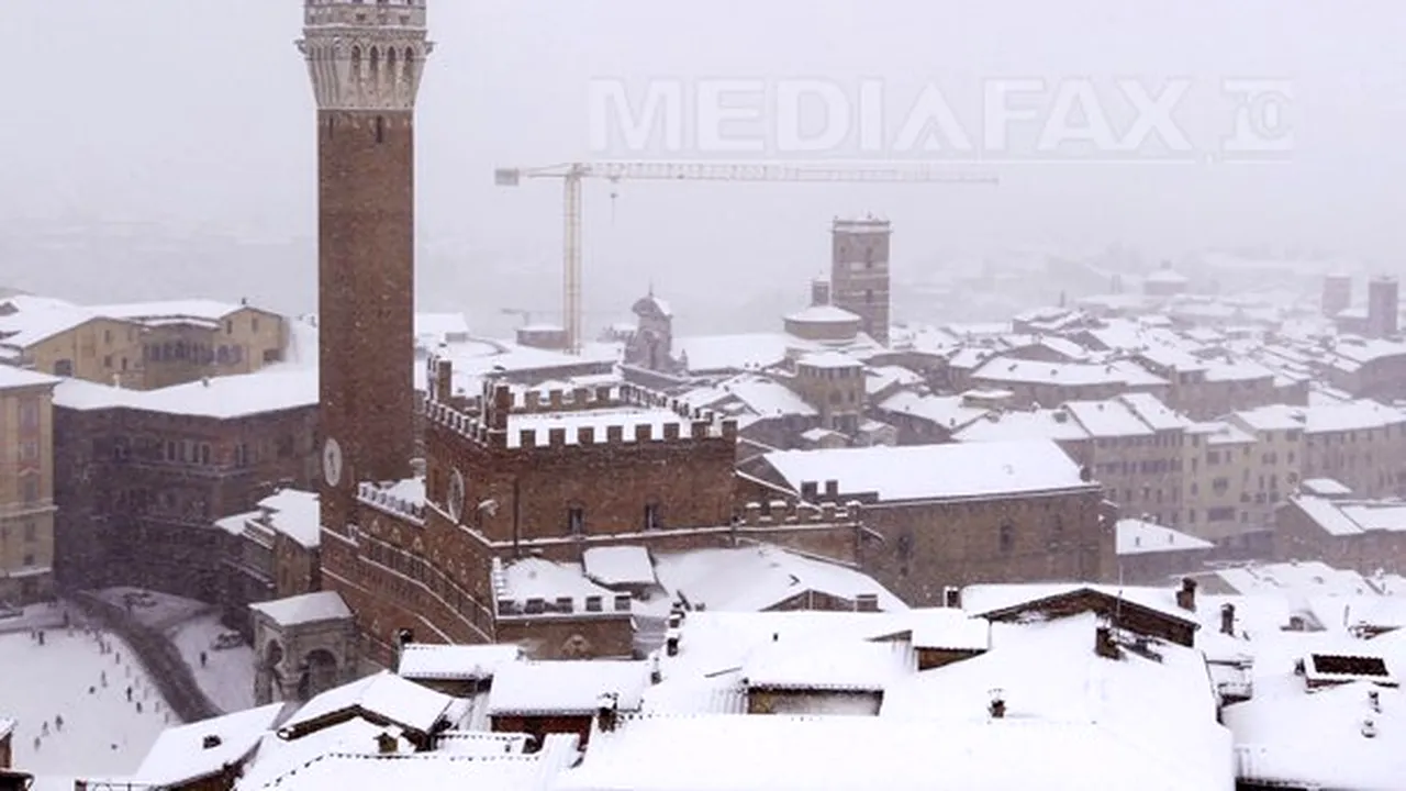 Un mort şi 2.000 de persoane fără curent electric în Italia, din cauza intemperiilor