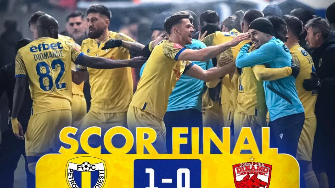 Superliga: U Cluj întoarce rezultatul cu Hermannstadt, iar Dinamo pierde cu Petrolul