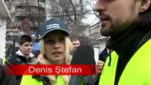 Vedete ale MediaPro au împărţit pliante împotriva infracţionalităţii