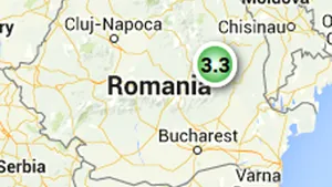Cutremur de 3,3 grade în zona Vrancea, cu epicentrul în judeţul Buzău