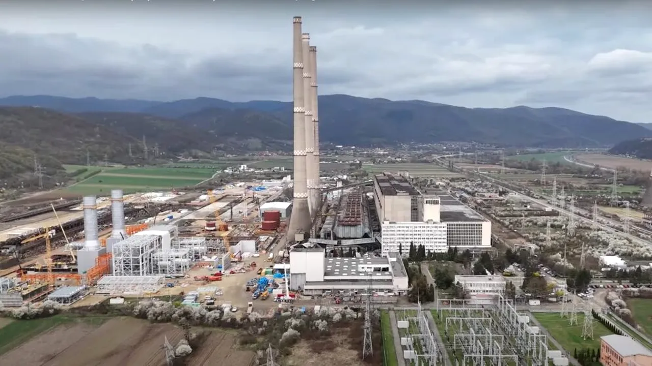 Cea mai mare și modernă termocentrală pe gaz din Europa se construiește la Mintia. Când va fi dată în folosință