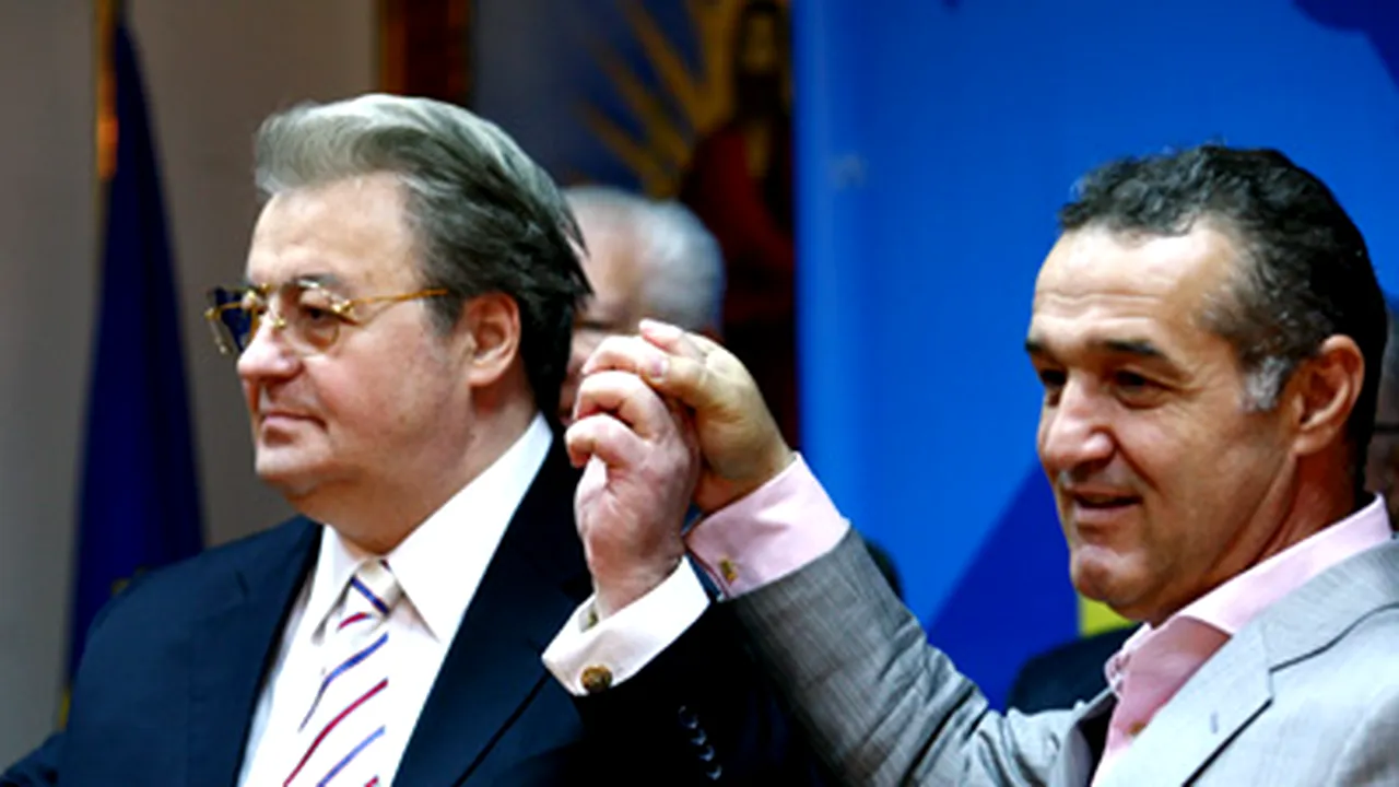 C.V.Tudor: Mă solidarizez cu Becali şi, dacă lui nu i se va da voie, nu mă duc nici eu la Bruxelles