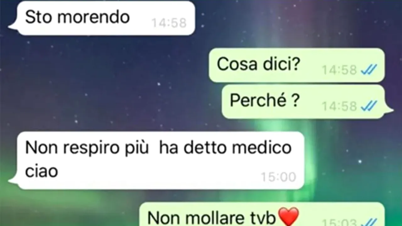 Ultimul mesaj trimis de o mamă bolnavă de COVID-19 fiului ei: 