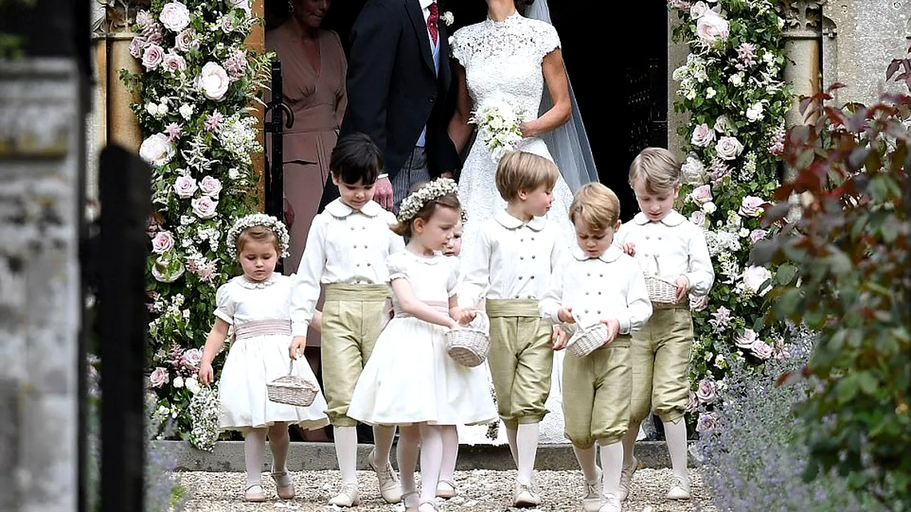 FOTO NUNTA ANULUI în Marea Britanie: Pippa Middleton, sora Ducesei de Cambridge, s-a căsătorit cu milionarul James Matthews într-o ceremonie aproape regală
