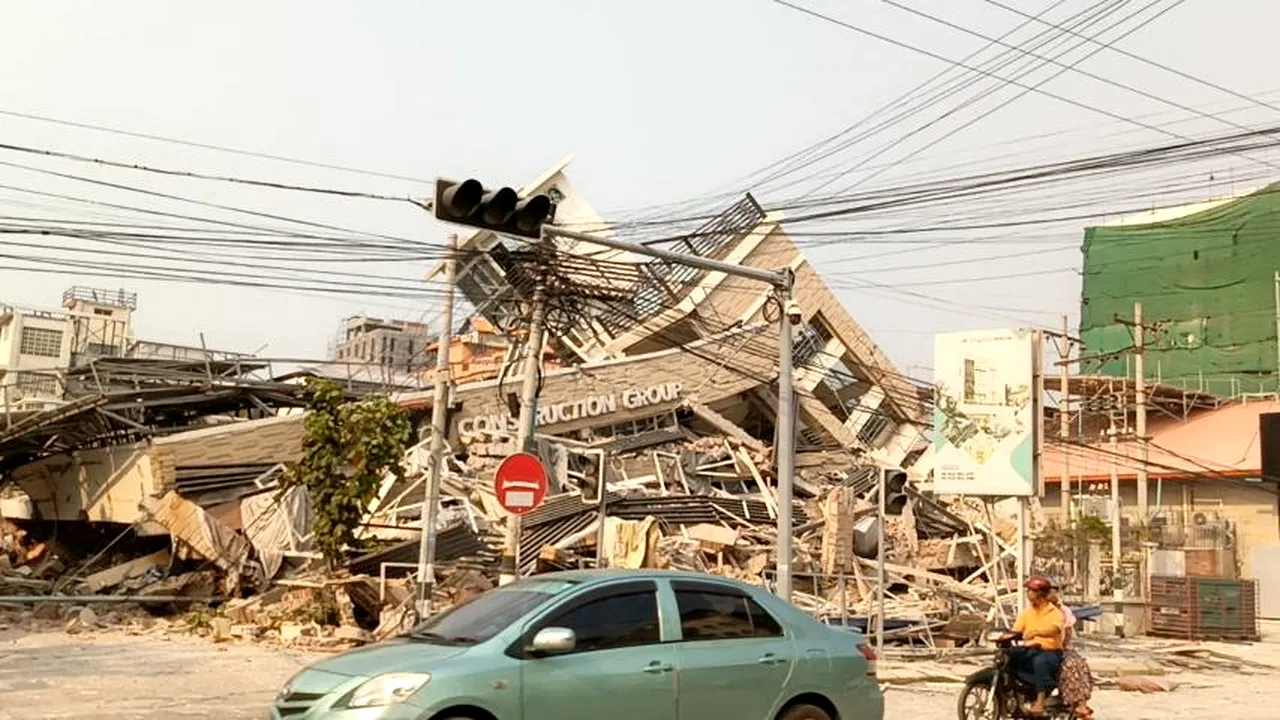 Cutremurul din Myanmar: Bilanțul morților a crescut la 694
