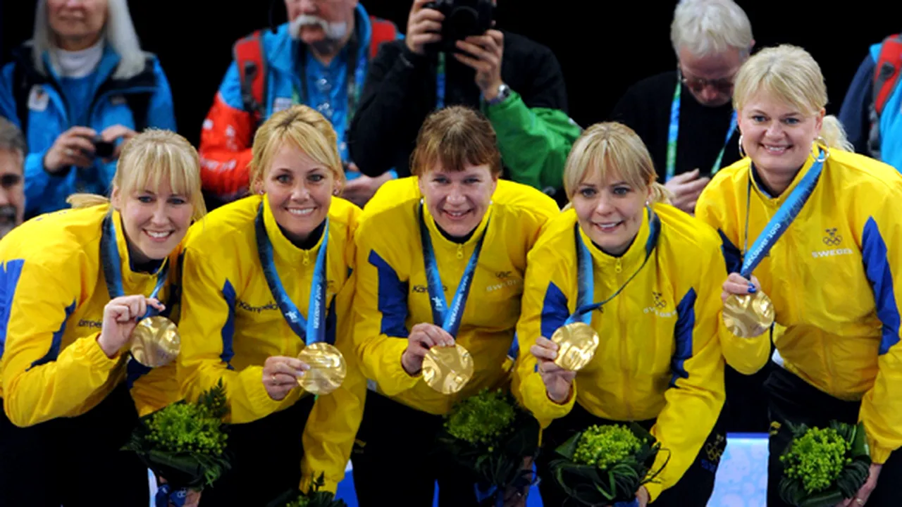 JO de Iarnă: Echipa feminină a Suediei a câştigat medalia de aur la curling