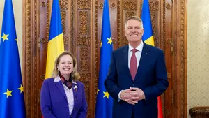 Iohannis a primit delegaţia BEI condusă de preşedintele Nadia Calviño