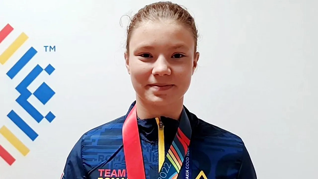 O româncă de 14 ani a doborât după 21 de ani recordul campioanei olimpice Diana Mocanu