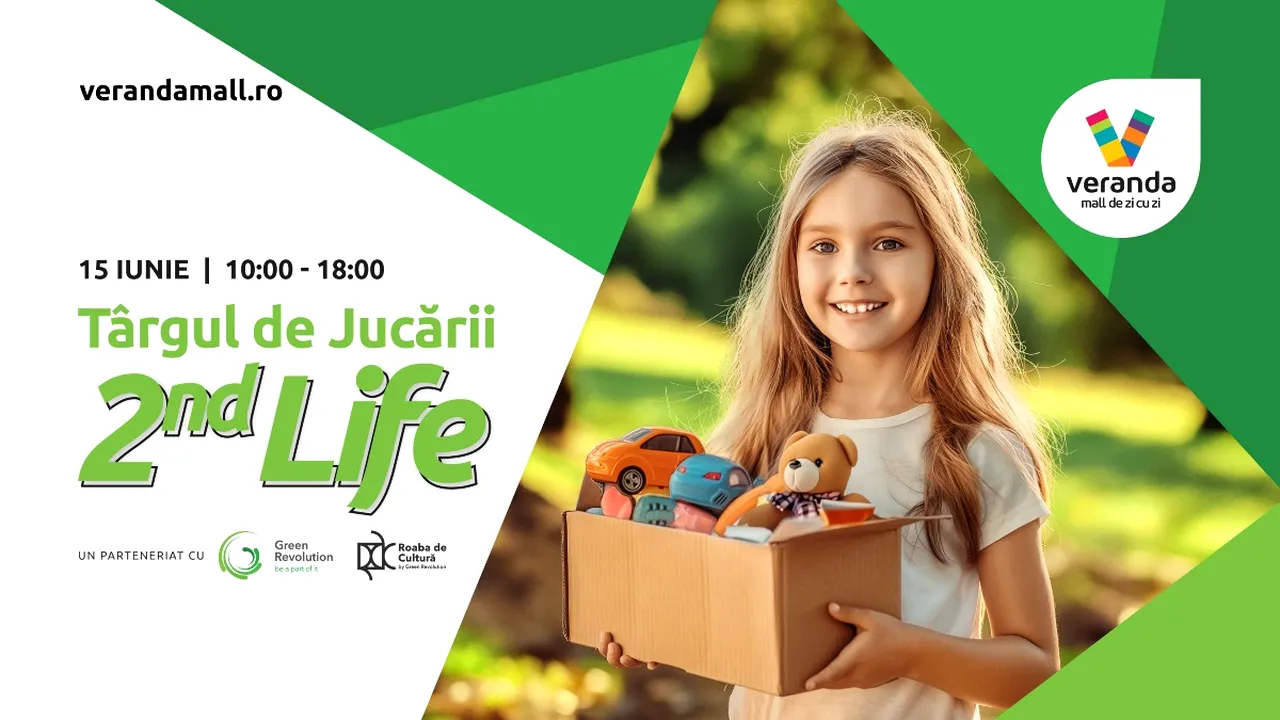 Târgul de Jucării 2nd Life la Veranda Mall 