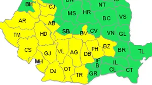 Meteorologists Issue Code Yellow Alert For Rain, Storms In W, S, Central Romania