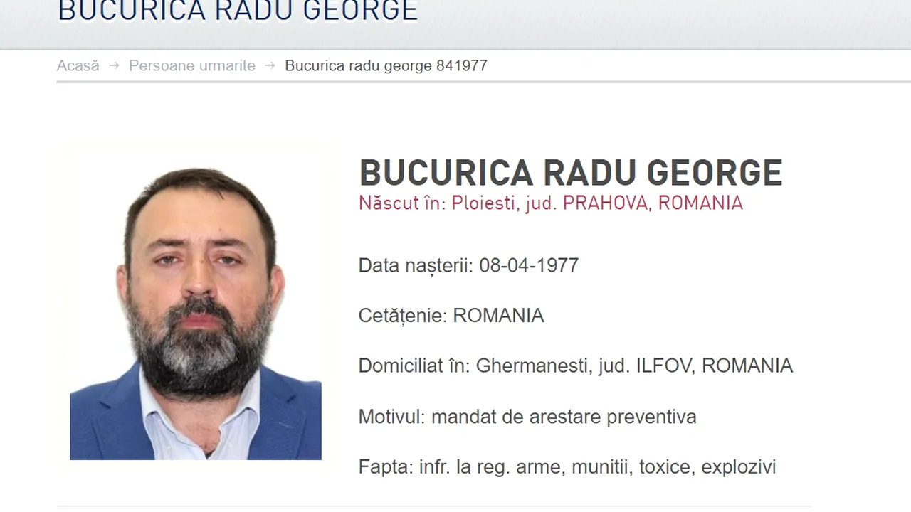Procurorul George Bucurică, dat în urmărire națională după ce a plecat de la Înalta Curte înaintea verdictului