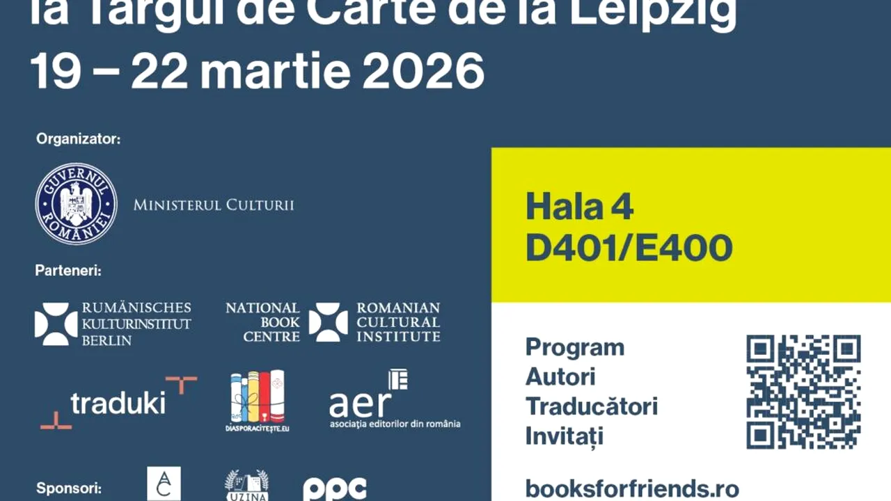 România participă la Târgul Internațional de Carte de la Leipzig 2026