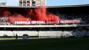 Veşti bune. Jandarmul victimă a scenelor barbare de pe Cluj Arena a fost stabilizat şi transferat la Spitalul Militar