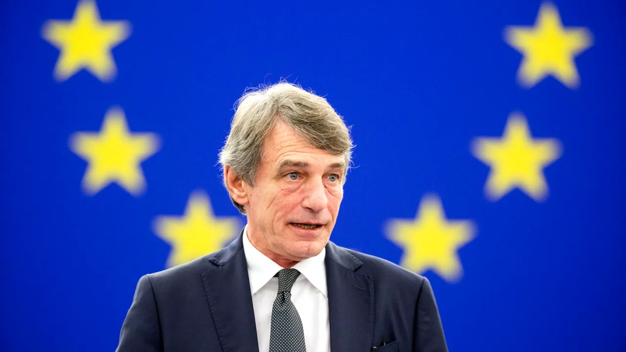 Preşedintele Parlamentului European, David Sassoli, autoizolat la domiciliu, după ce a călătorit în Italia