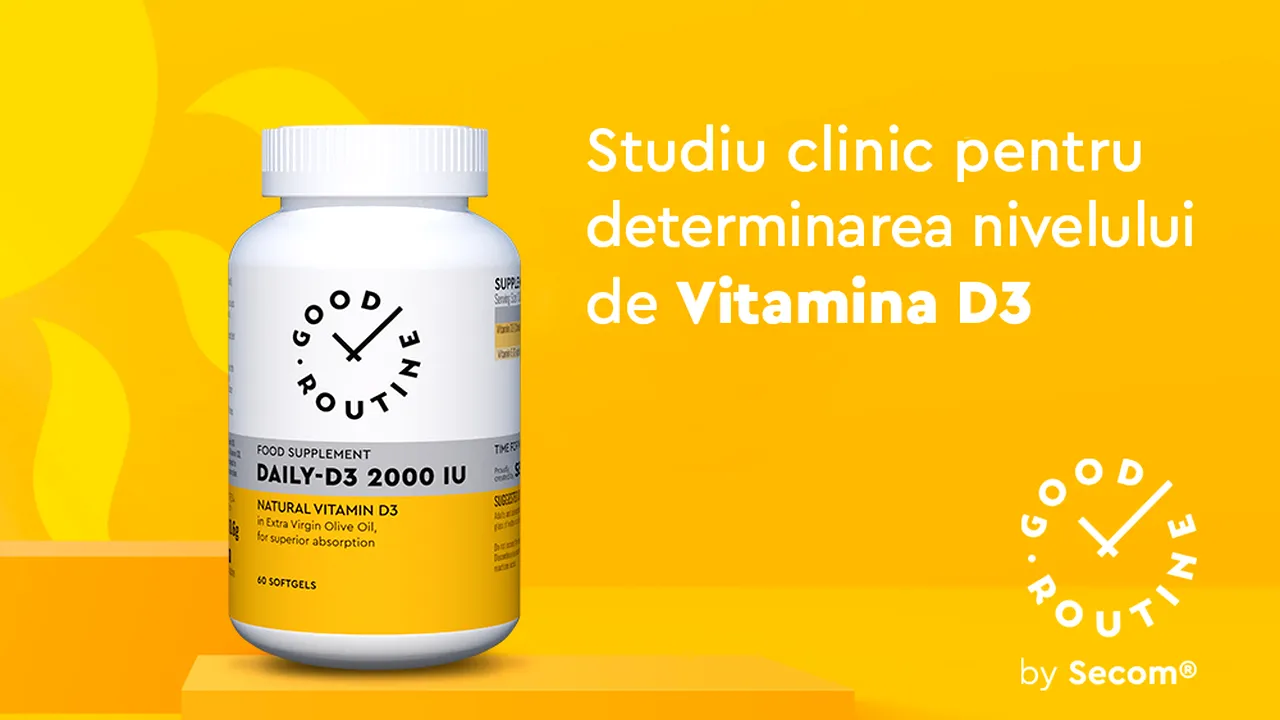 Good Routine® şi Regina Maria demarează un studiu clinic