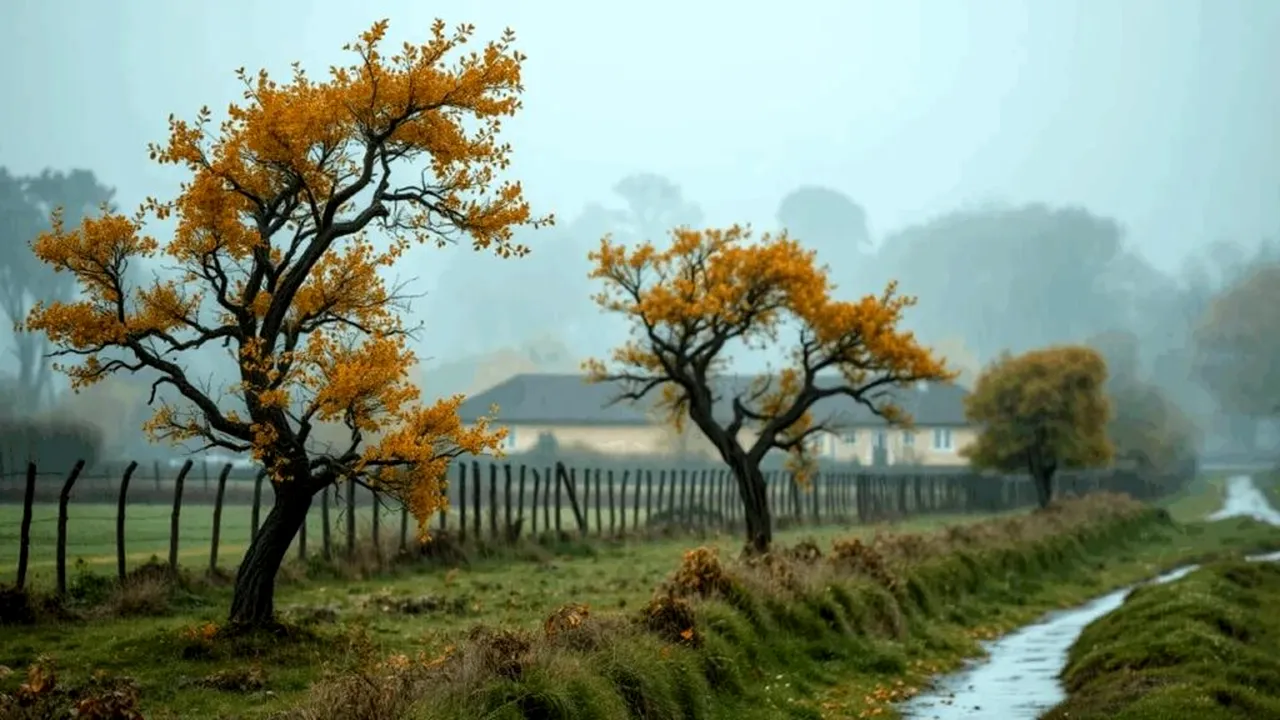 Trei coduri galbene consecutive. ANM: Vreme urâtă până sâmbătă seara