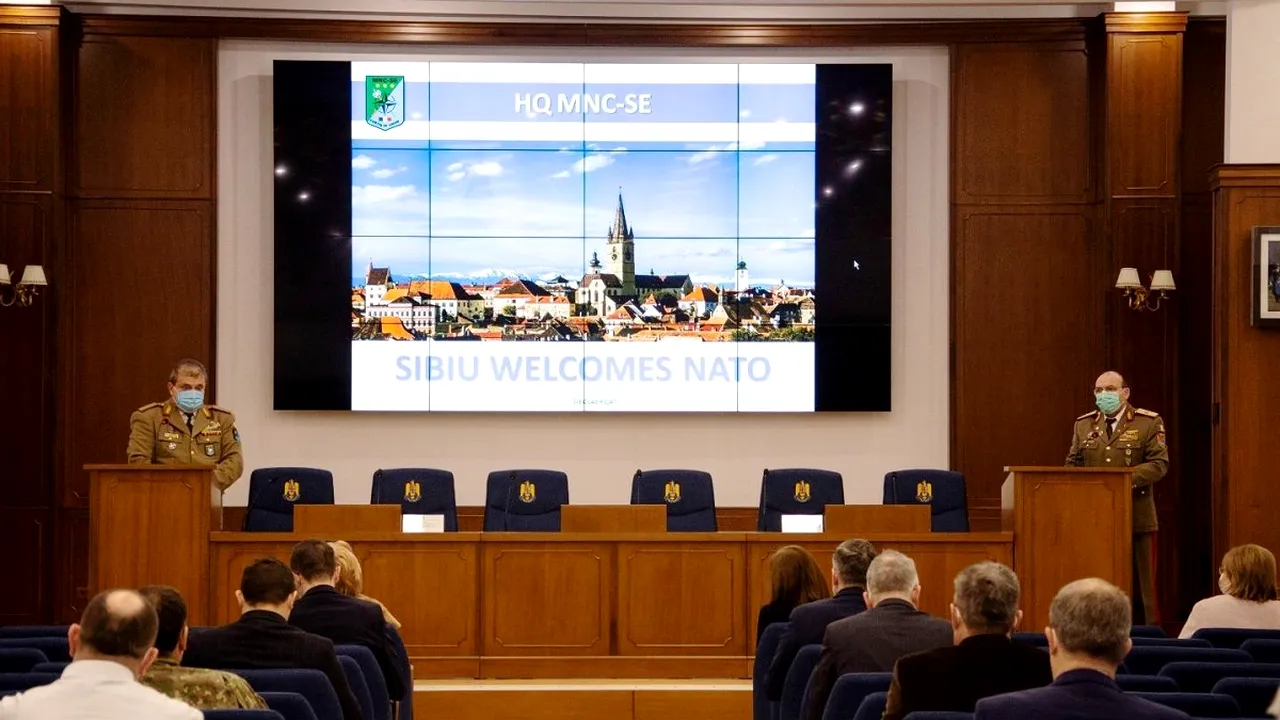Pregătiri pentru deschiderea Comandamentului NATO la Sibiu