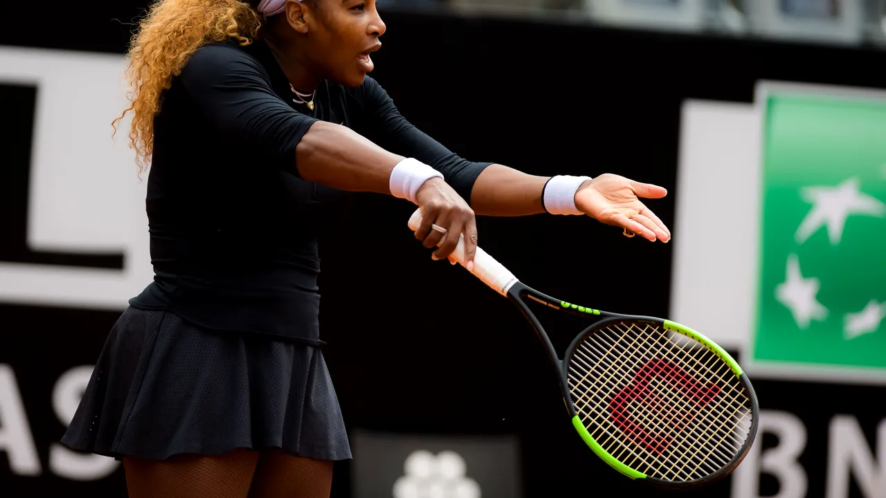 Surorile Williams se vor întâlni în turul doi al turneului de la Roma