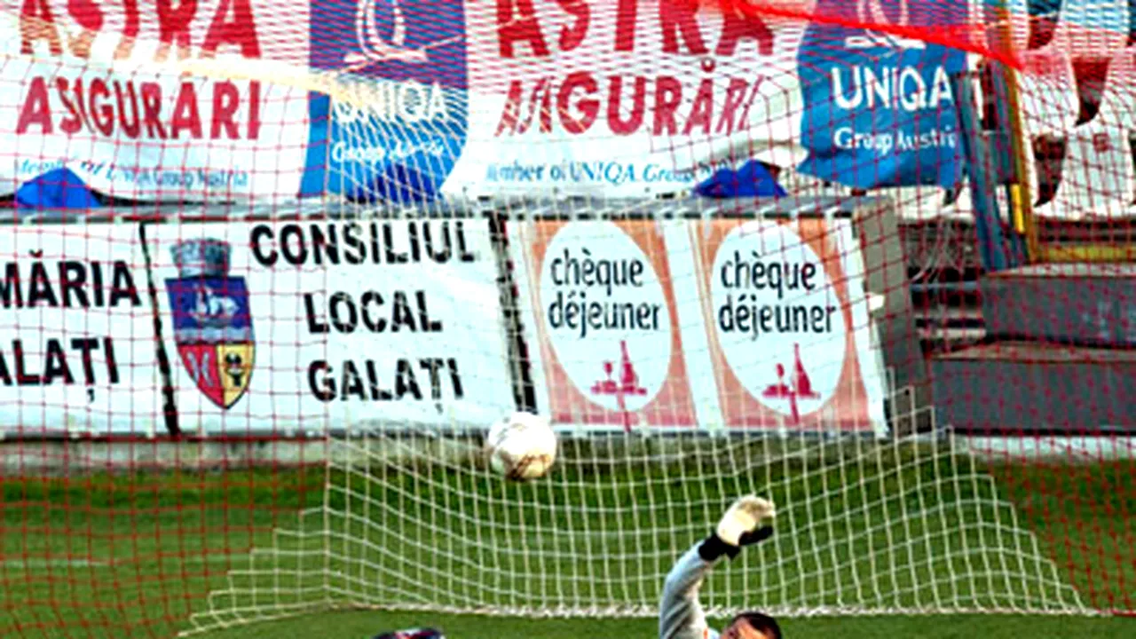 Oţelul Galaţi a câştigat meciul din deplasare cu Pandurii Târgu Jiu
