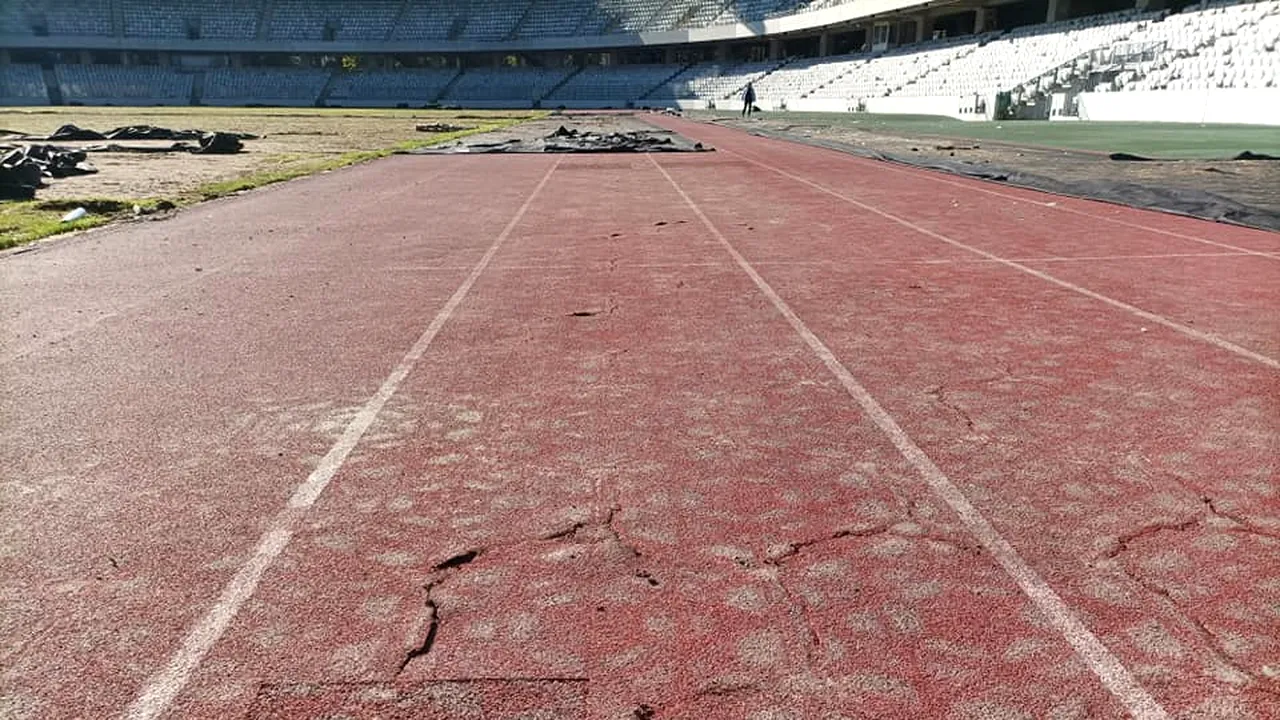 Pista de atletism şi gazonul de pe Cluj Arena, distruse la UNTOLD